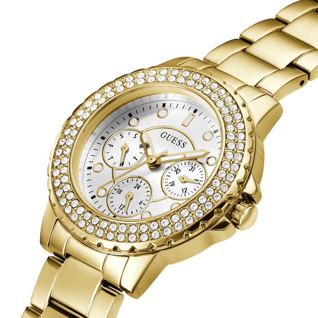 Montre Guess Crown Jewel Blanc