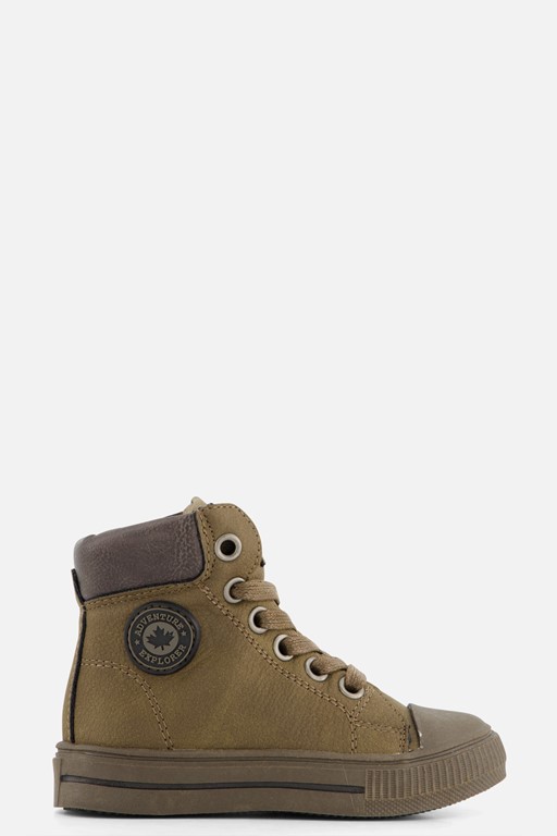 Muyters Veterboots groen Imitatieleer