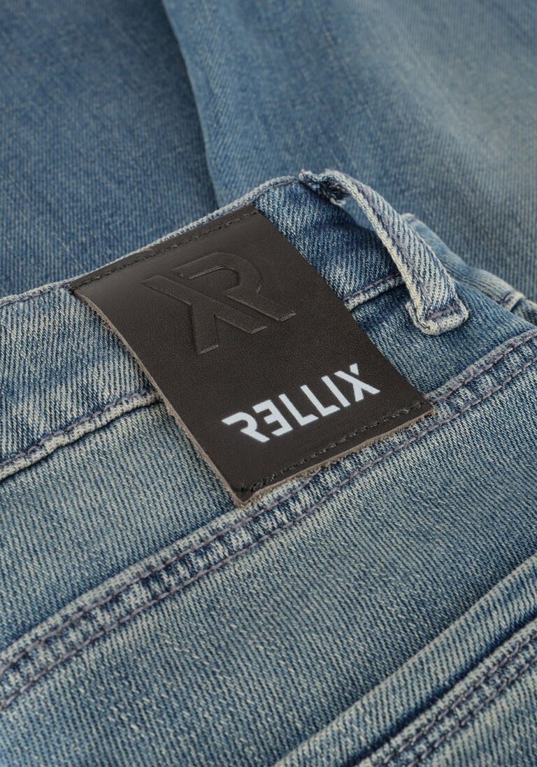 RELLIX blauwe rellix straight leg jeans joel straight wide fit