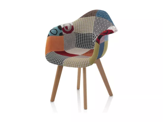 Set de 2 Fauteuils patchwork VICTORIA