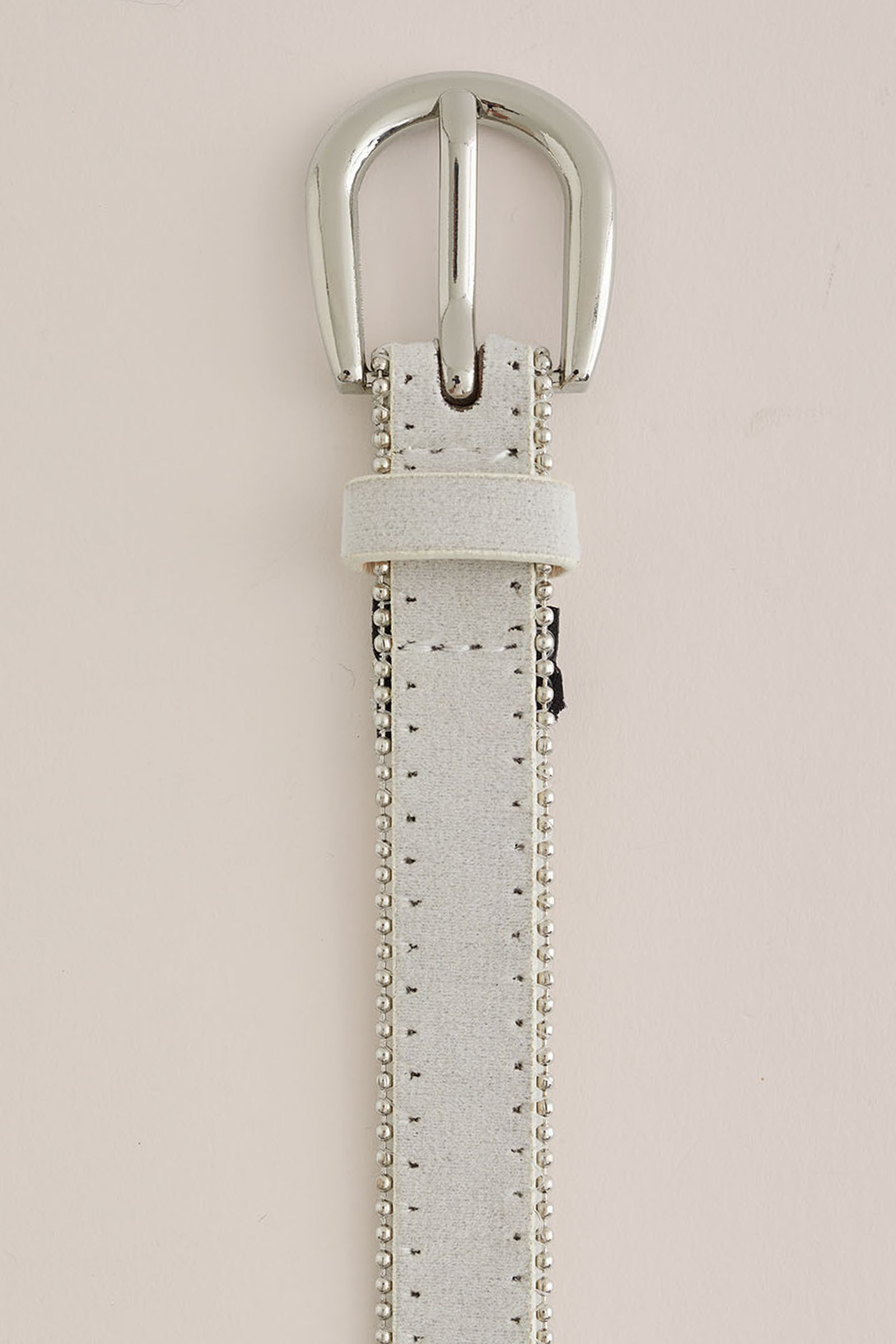 ceintuur met metaaldetails WE Fashion Wit