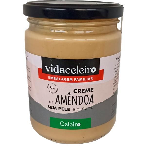 Creme De Amêmdoa Sem Pele Bio