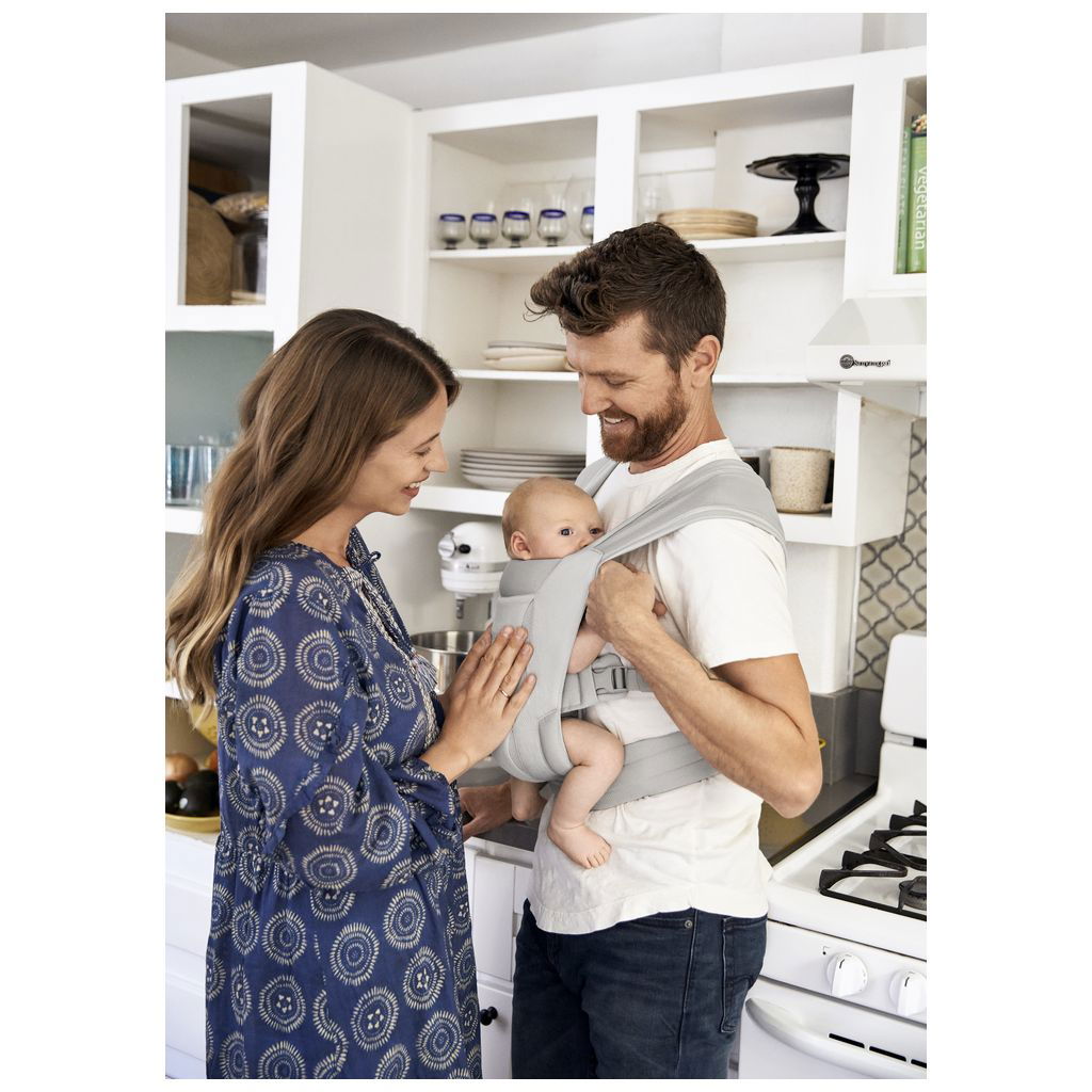 ergobabyergobaby   Embrace Soft Air Mesh Neugeborenentrage soft grey