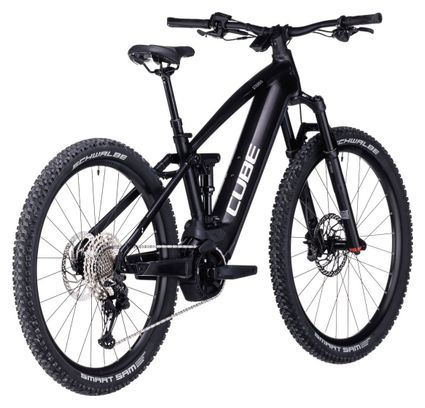 VTT Électrique Tout-Suspendu Cube Stereo Hybrid 120 SLX 750 Shimano Deore/XT 12V 750 Wh 29'' Noir 2023