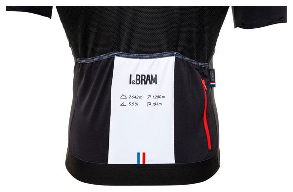 Maillot Manches Courtes LeBram Galibier Noir