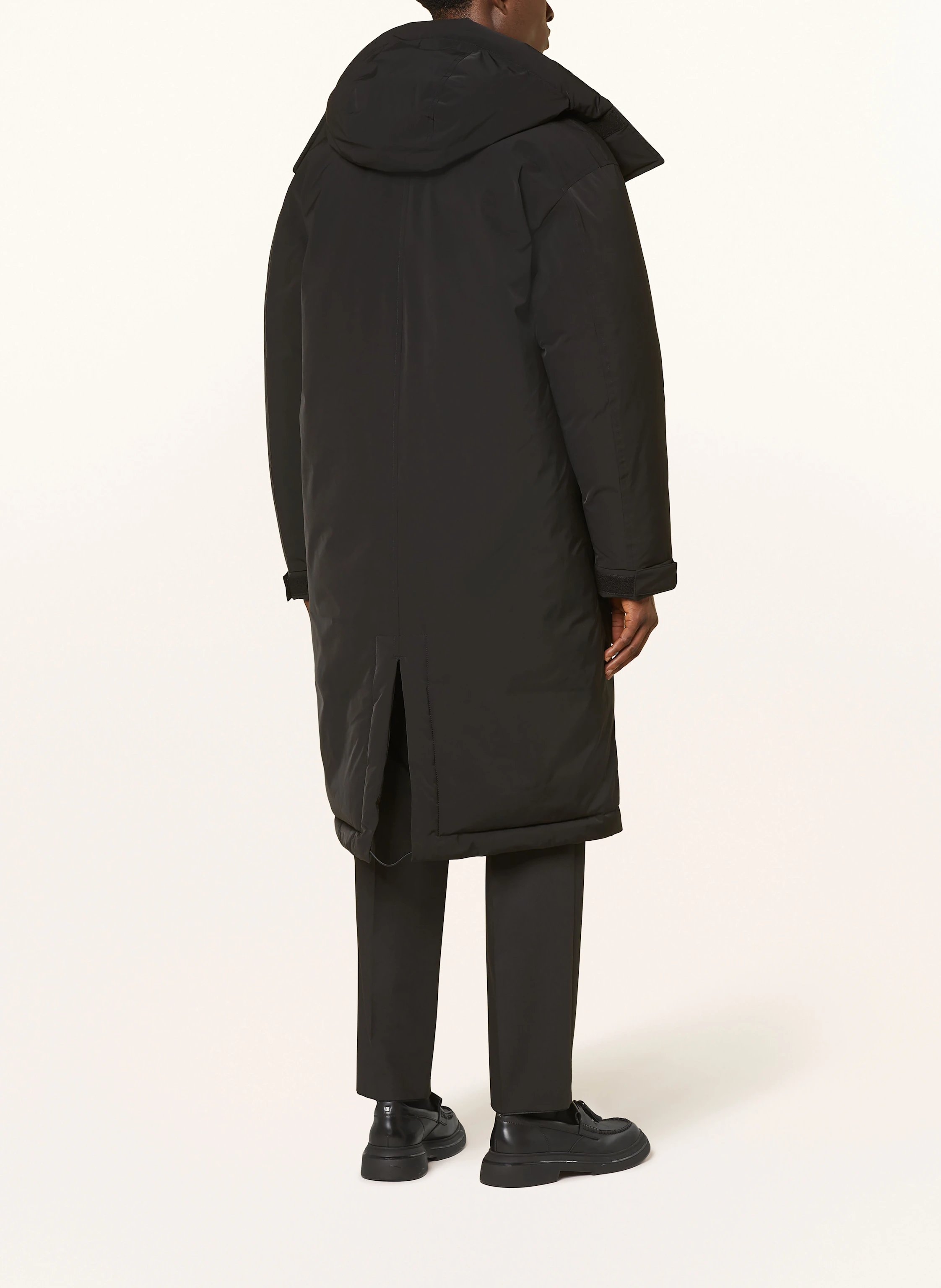 HUGO Parka MUNKONE mit abnehmbarer Kapuze
