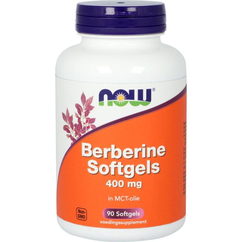 Now Berberine Softgels 400mg 90sft