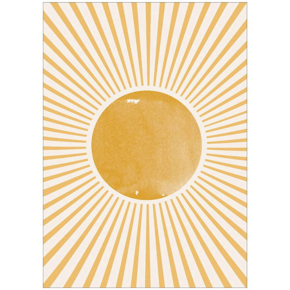 Køb Poster & Frame THE MIUUS STUDIO - Boho Sun