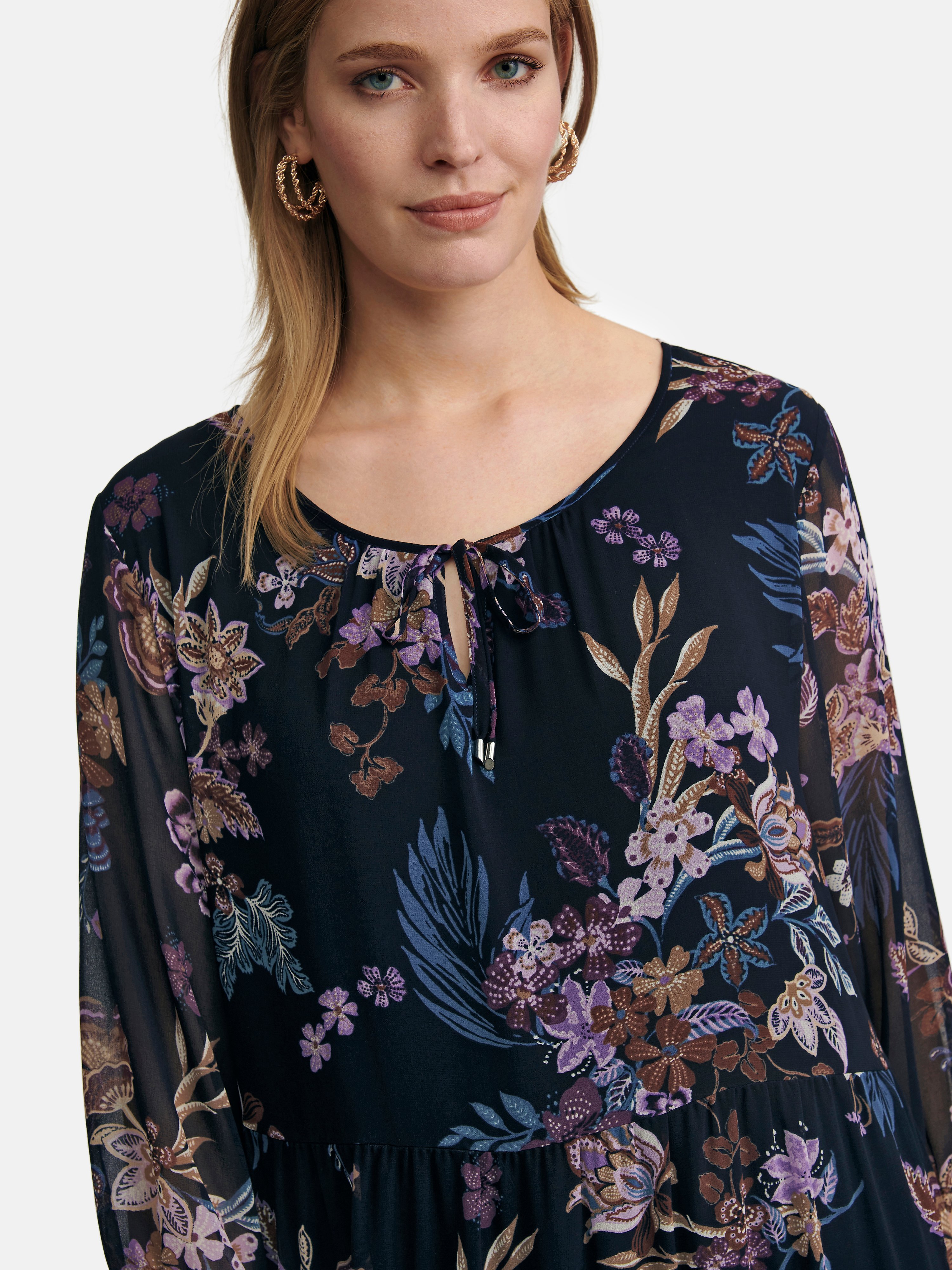 Kleid mit 3/4-Arm