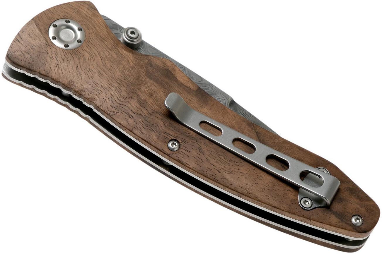 Böker Tirpitz Damast Wood Limited Edition 110192DAM zakmes