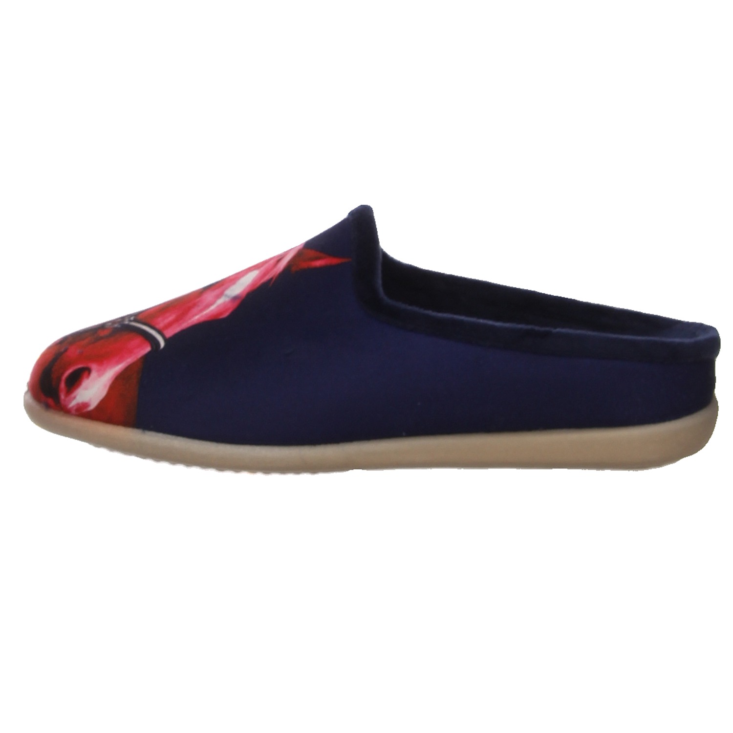 Becker Pantoffeln dunkelblau blau