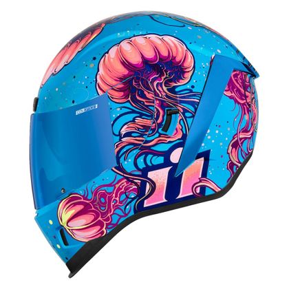 Casque Icon AIRFORM - JELLIES - Bleu / Rose