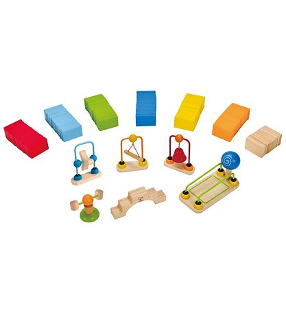 Hape Leges?t - 107 Dele - Dynamo Dominoes
