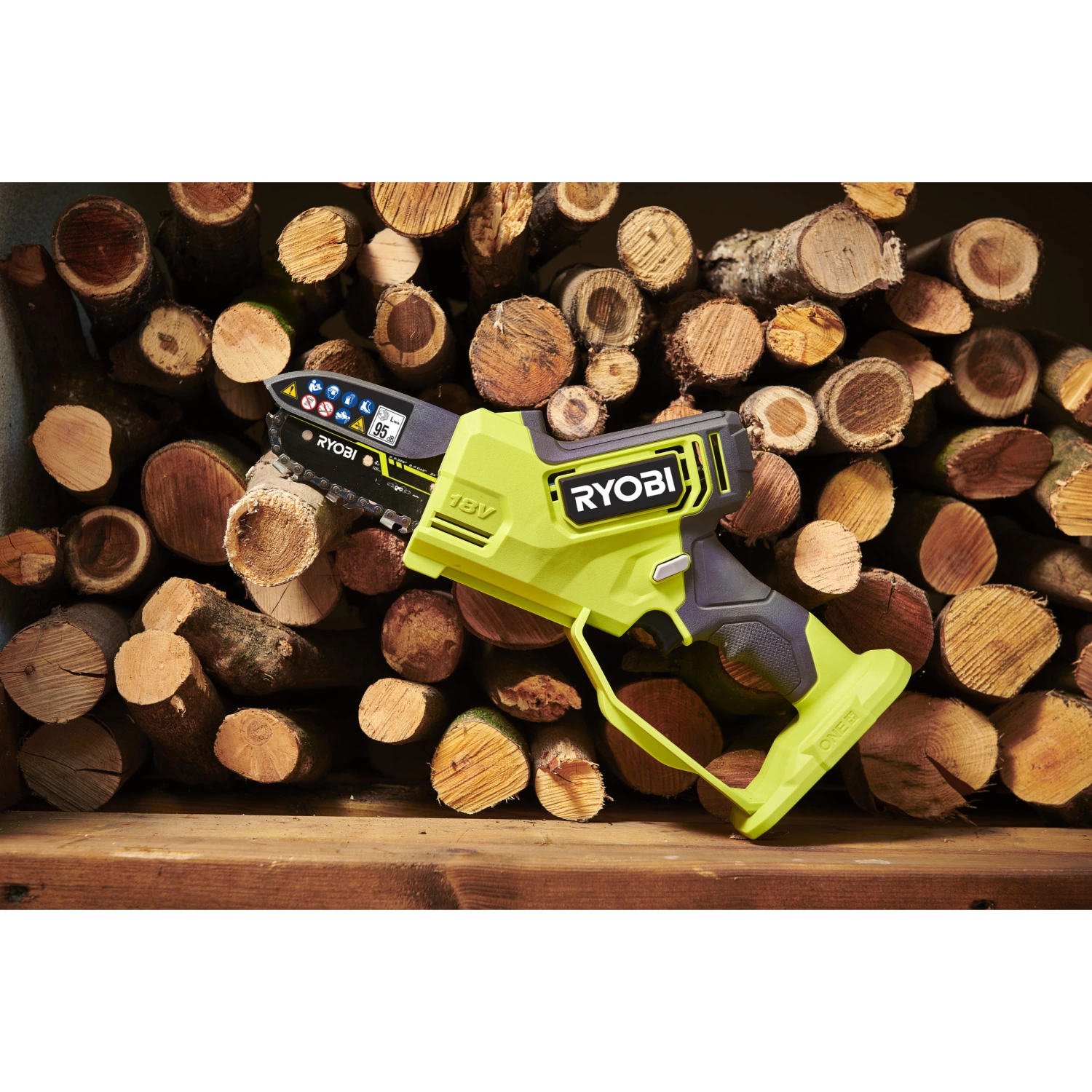 Ryobi RY18PSX10A-0 One  18V Brushless Li-ion Accu Snoeizaag body - 10cm