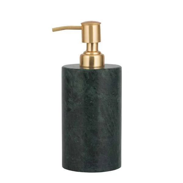 Margit Brandt  Sæbedispenser i marmor, grøn - H18 cm.