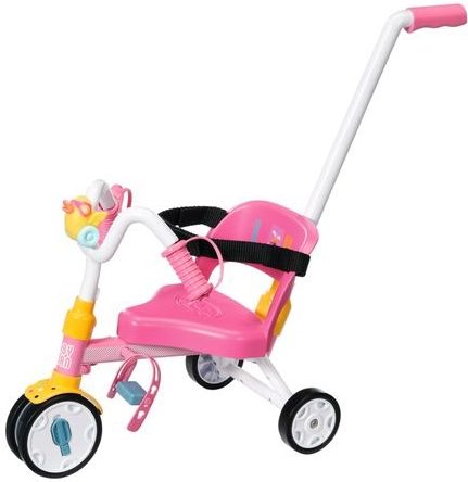 BABY born - Trike Poppenfietsset - Driewieler - Roze