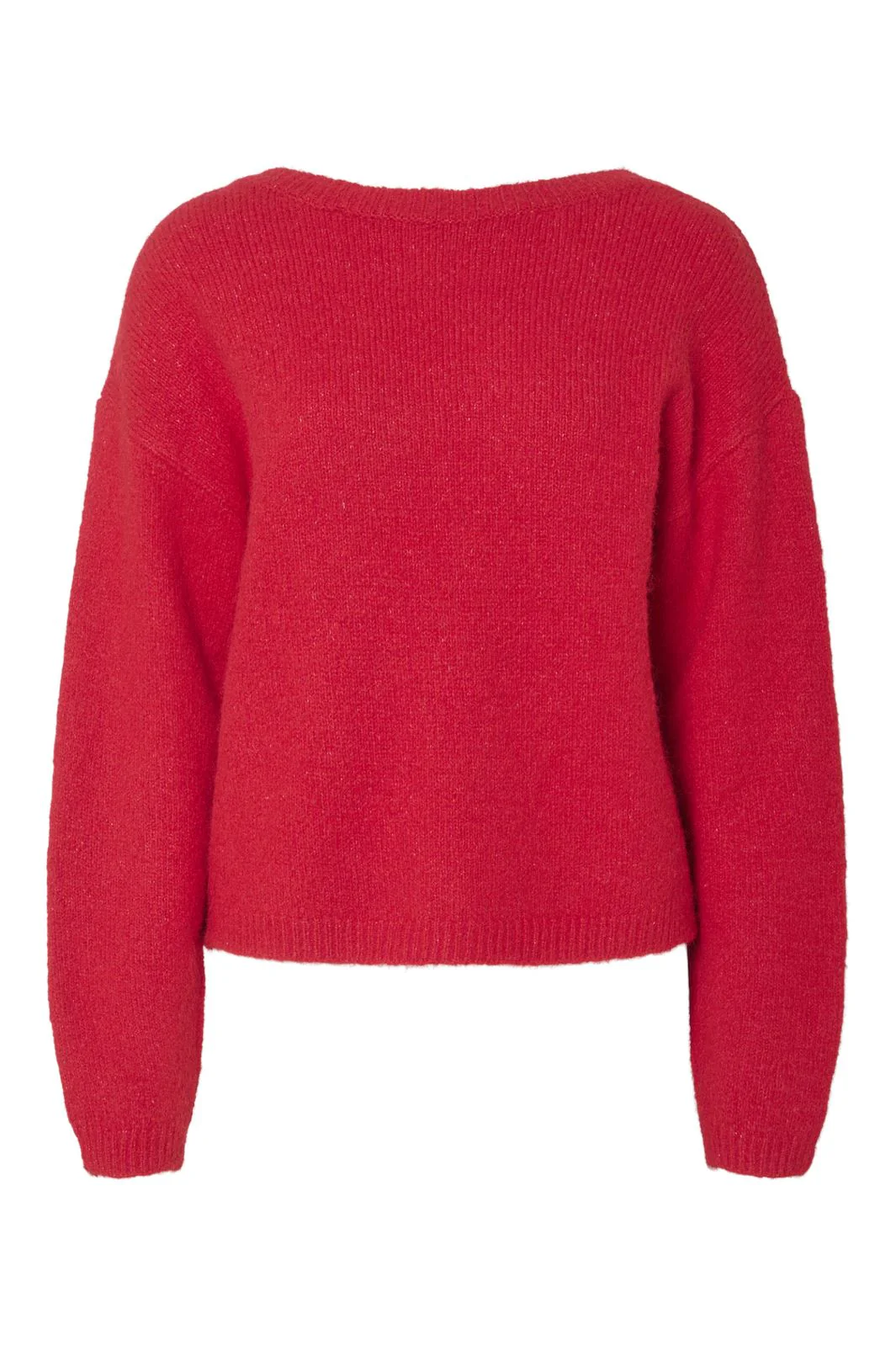 Pieces Pcallison Ls Bow Reversible Knit