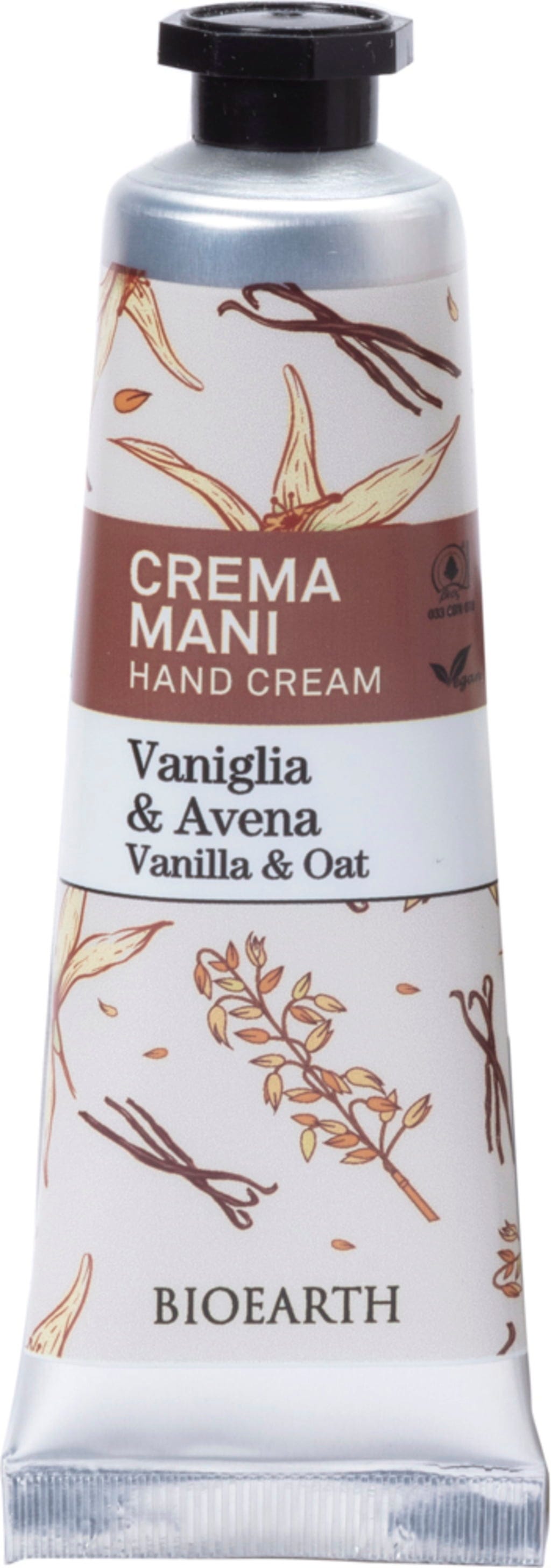 BIOEARTH  Family Handcreme - Special Edition, Vanilla & Oat (30 ml)