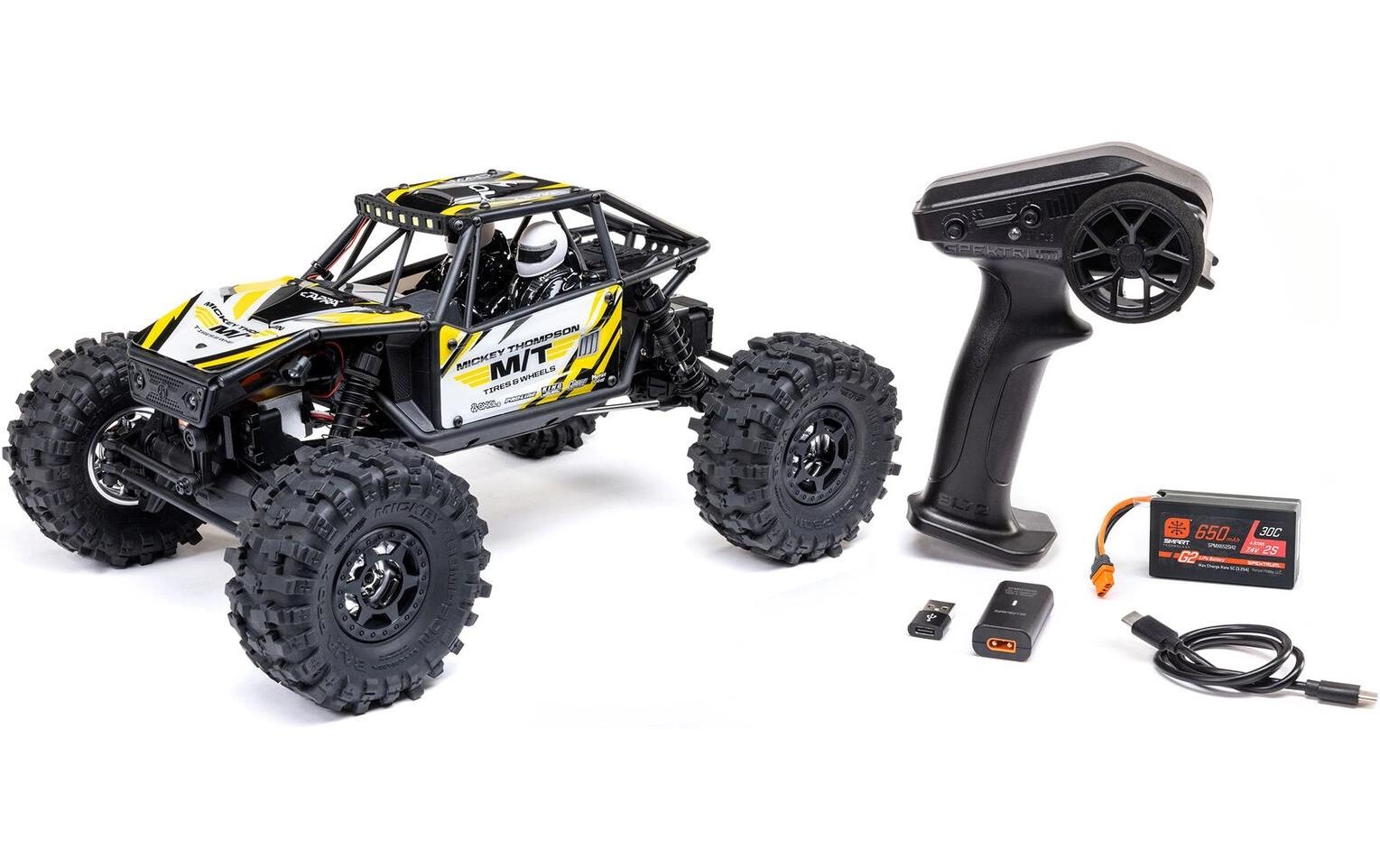 Buggy Capra UTB18 4WS RTR, Gelb<br>Trail Buggy im RTR Komplettset