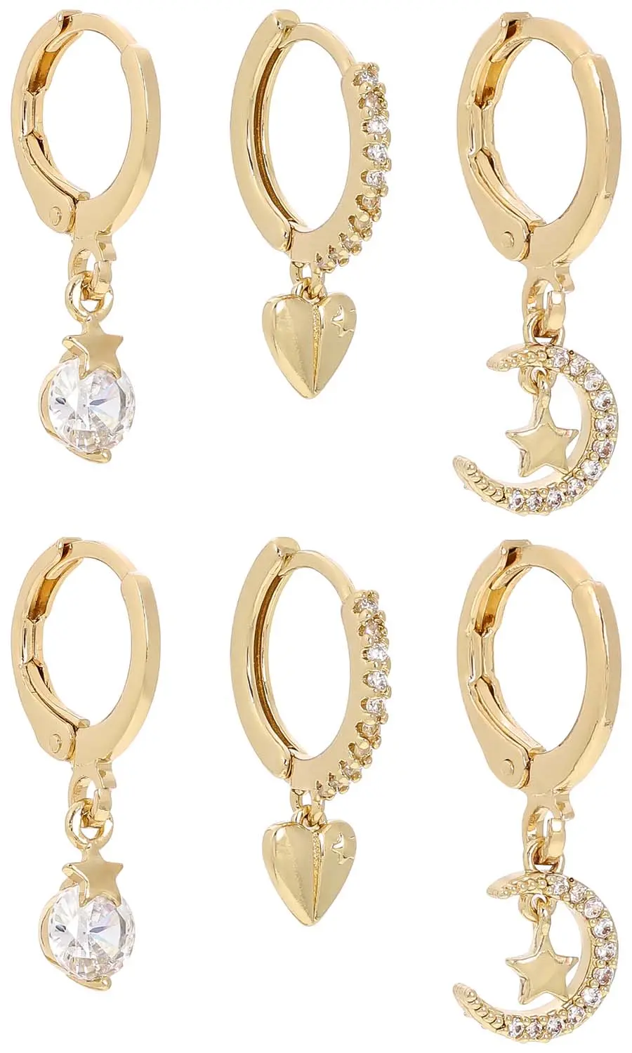 Creolen-Set - Golden Allstars