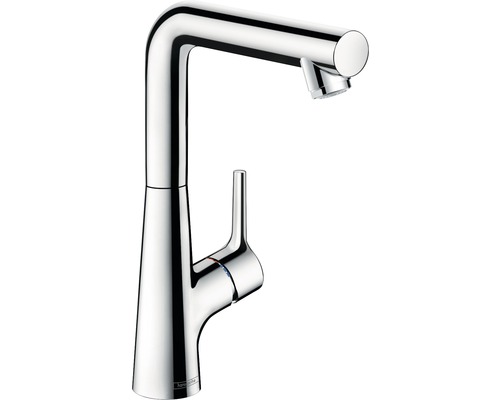 hansgrohe Talis S 72105000 chroom wastafelmengkraan inclusief afvoergarnituur