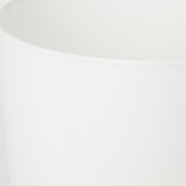 Pot rond céramique blanc ø19 cm
