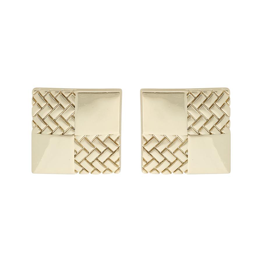 Snö Of Sweden Addison Big Earring Plain Gold