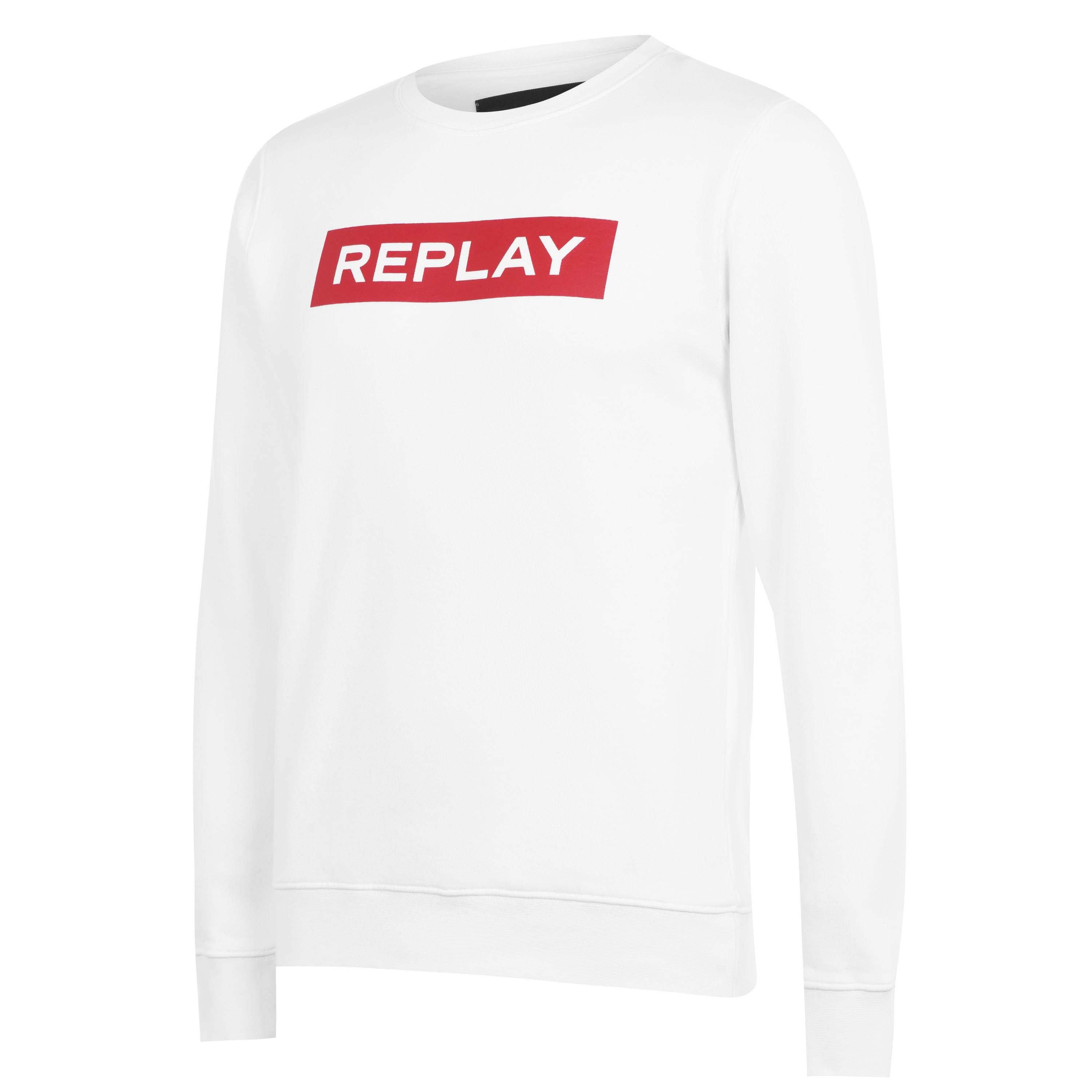 Replay Block Logo Sweatshirt