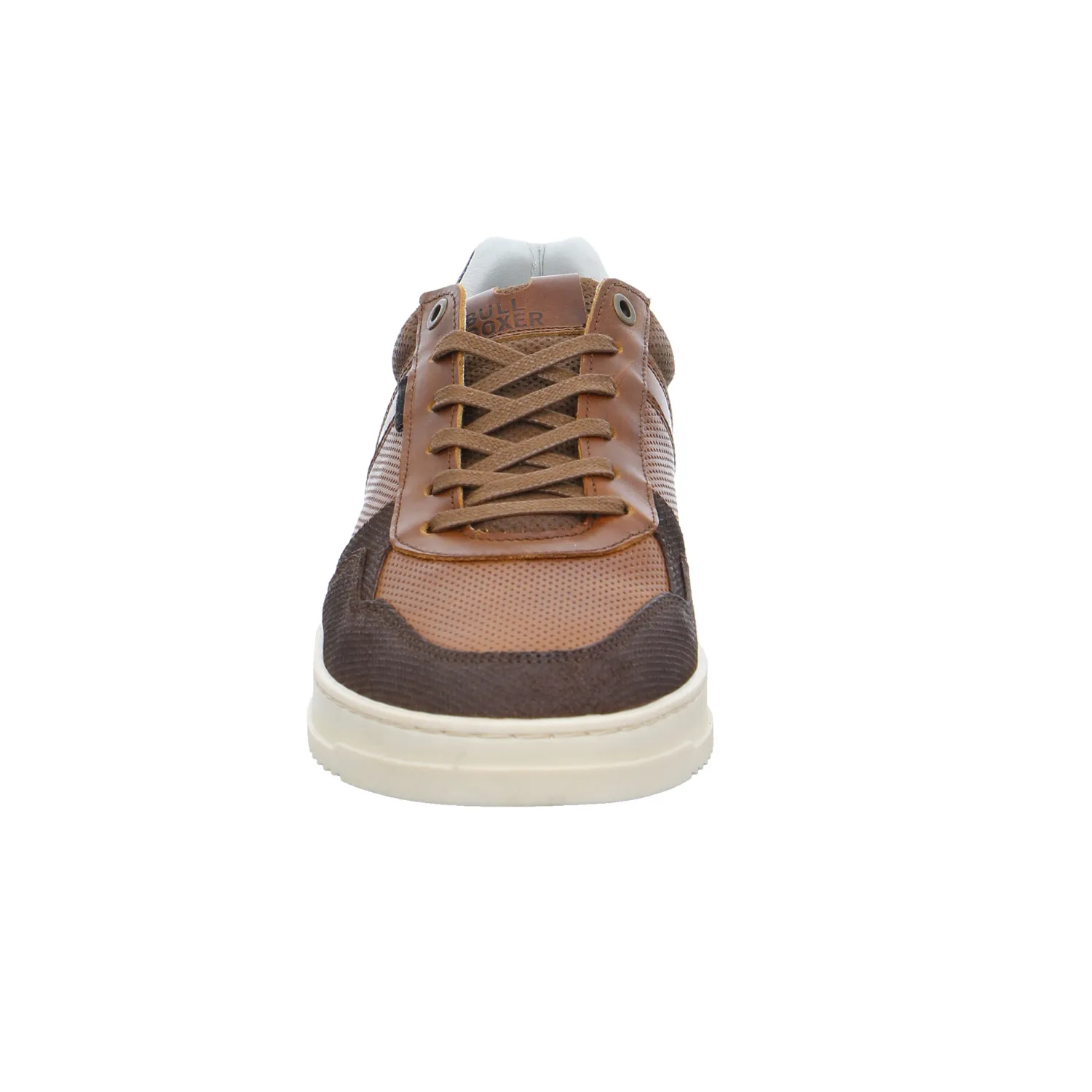BULLBOXER Halbschuhe Sneaker Cognac Leder