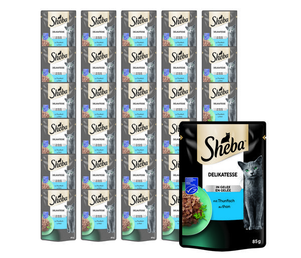 Sheba® Nassfutter für Katzen Delikatesse in