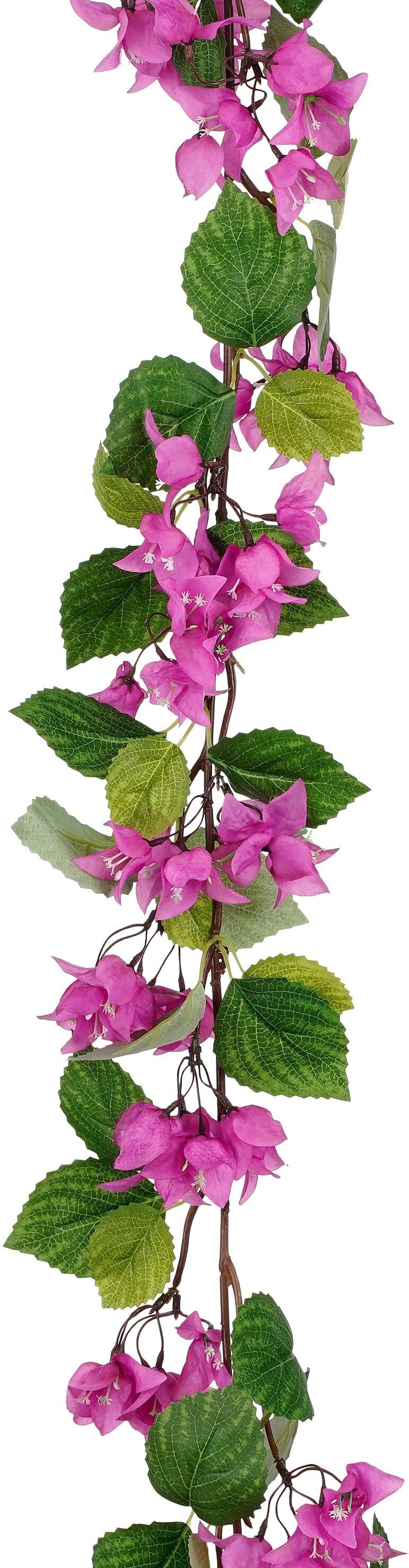 Mica Decorations kunstslinger Bougainvillea paars 180 x 20 x 10 cm