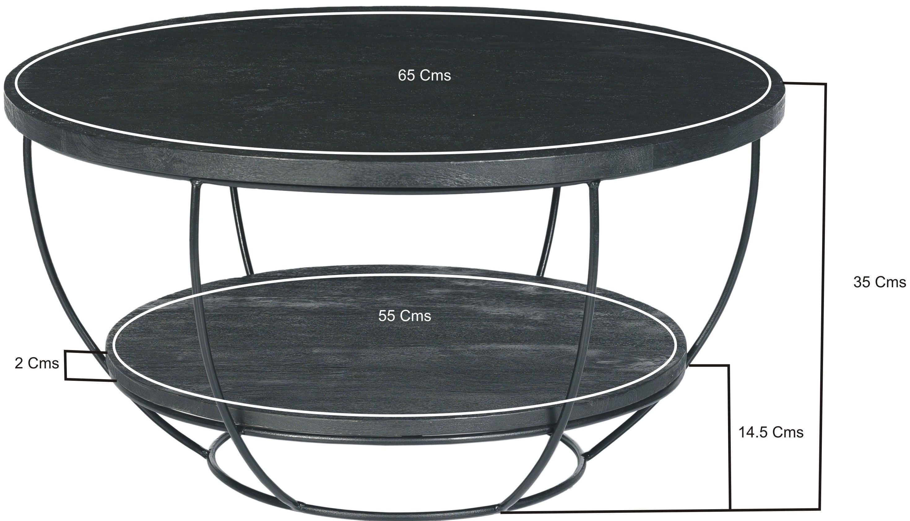 Salontafel Norris ⌀65  x H34 cm