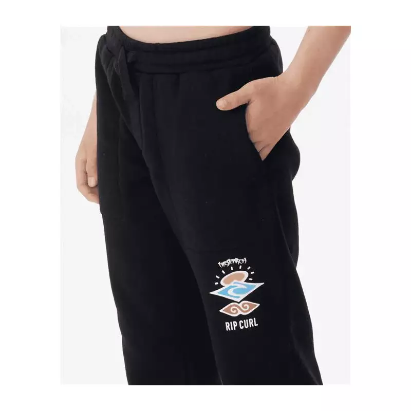 Pantalon junior RIPCURL Icons Of Surf Trackpant-Boy Black