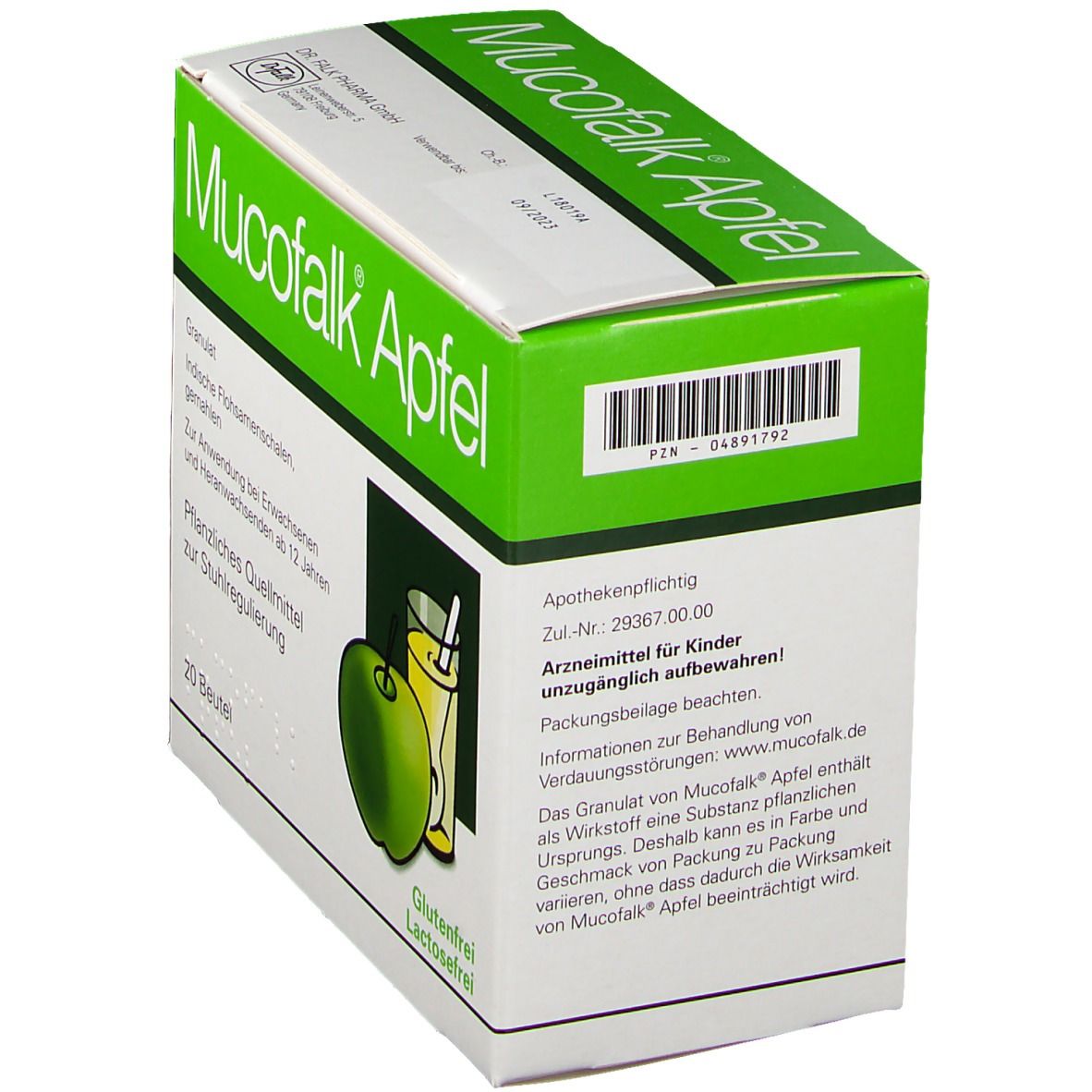 Mucofalk® Apfel Granulat