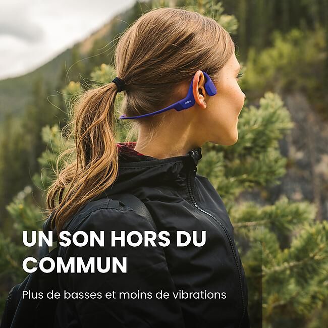 SHOKZ - CASQUE A CONDUCTION OSSEUSE OPENRUN MINI