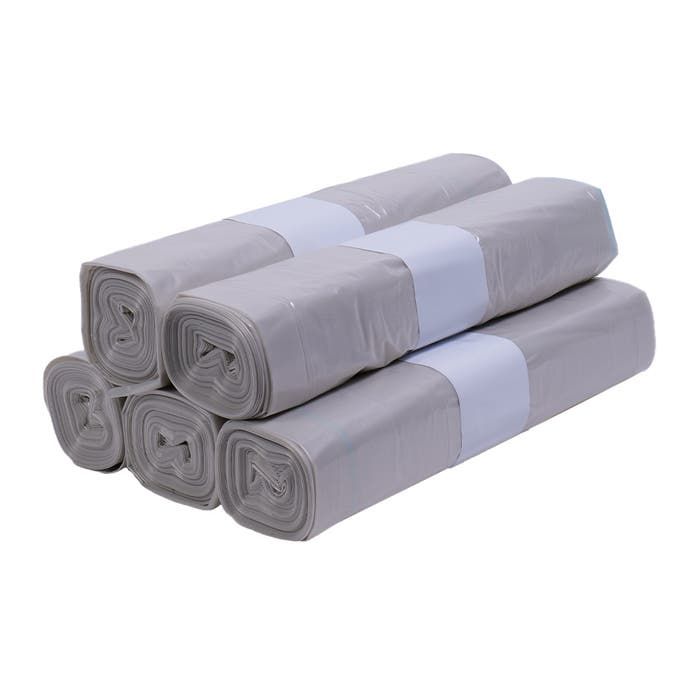 72st Containerzakken 240 liter 70/20x140cm LDPE met sluitlint - Doos 12 rollen à 6 stuks (8717624412417)