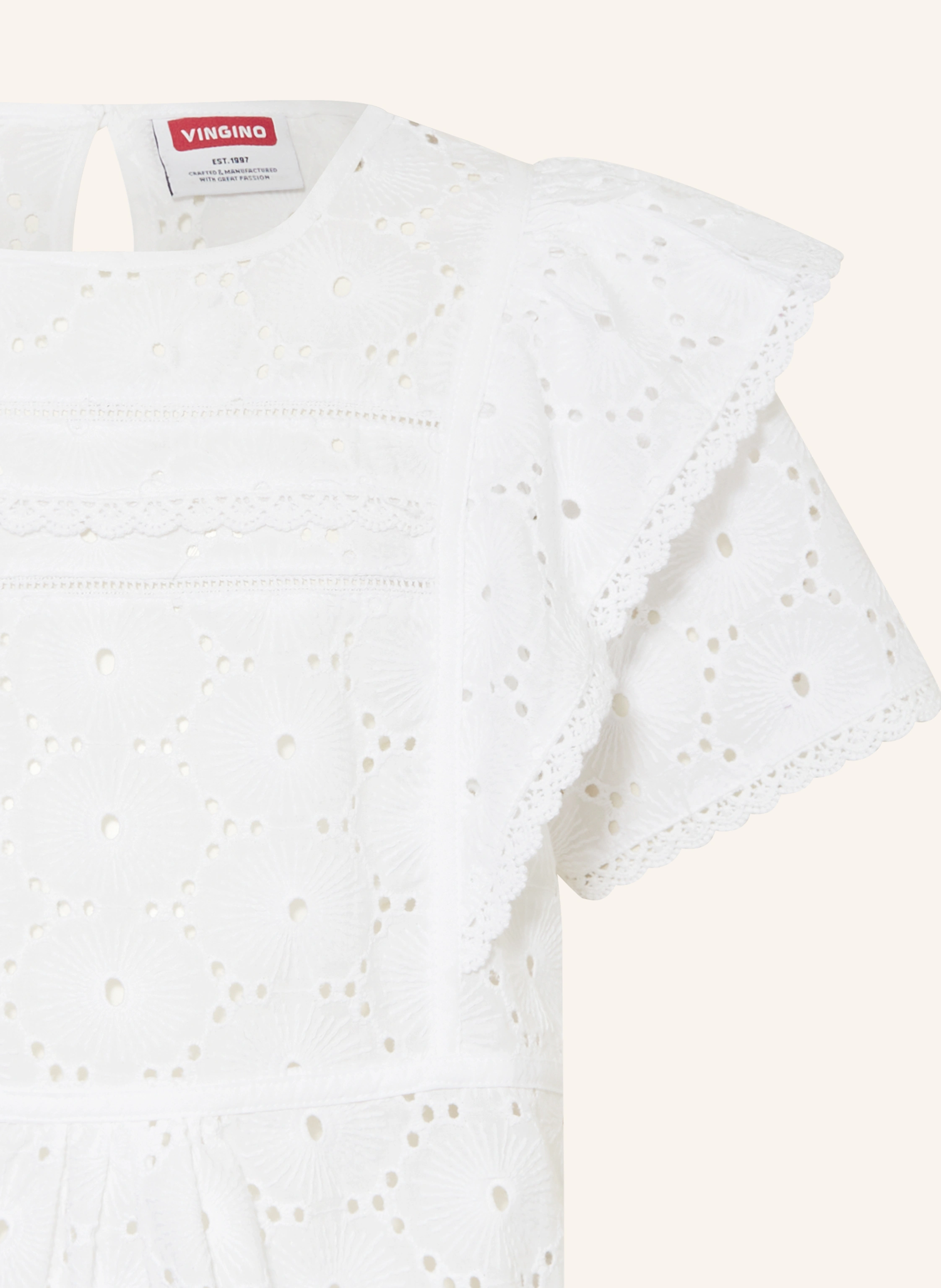 VINGINO Blusenshirt LOULOU mit Lochstickereien