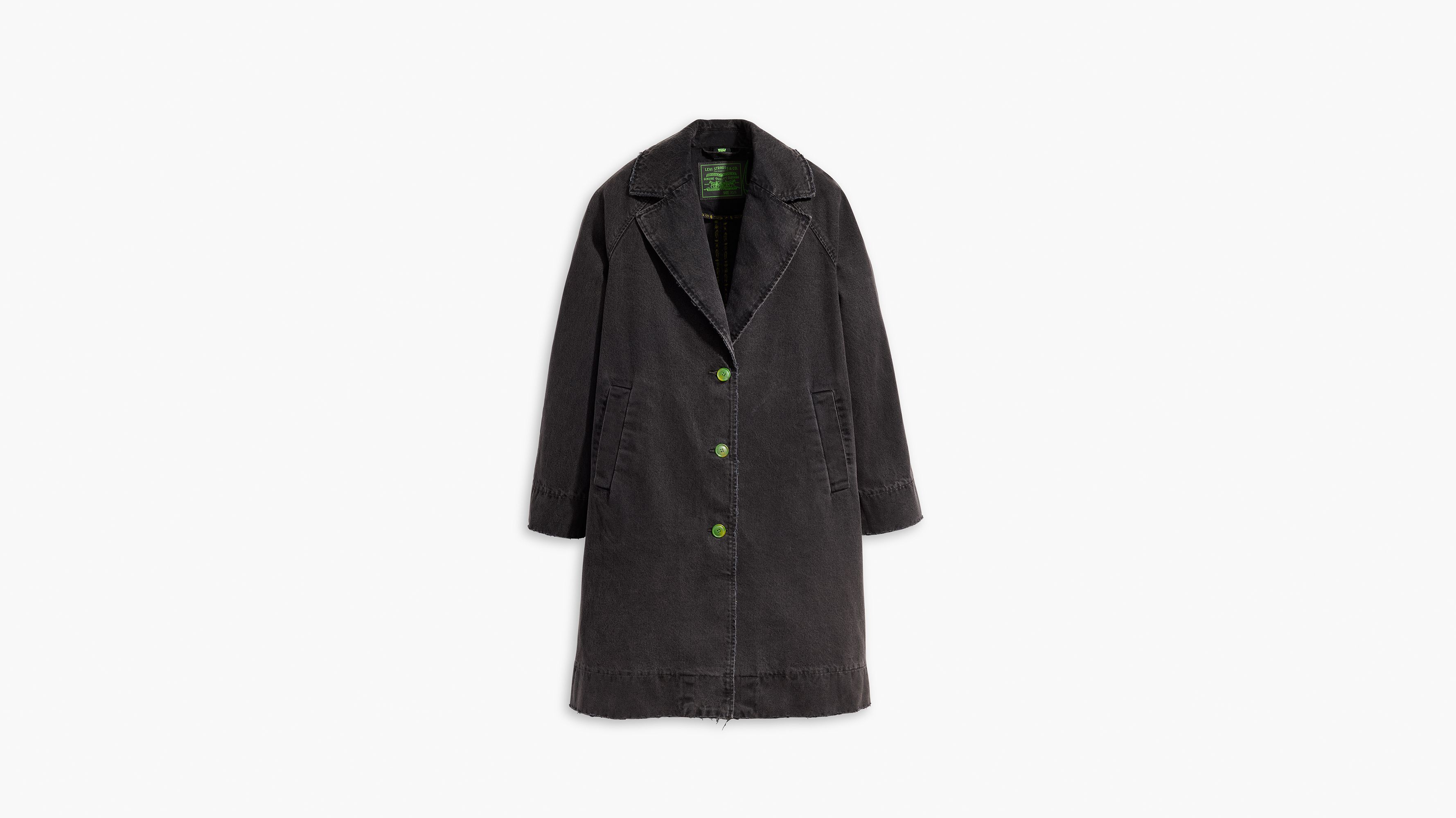 Manteau long Levi's® x Barbie Ferreira - Influence Time - Noir