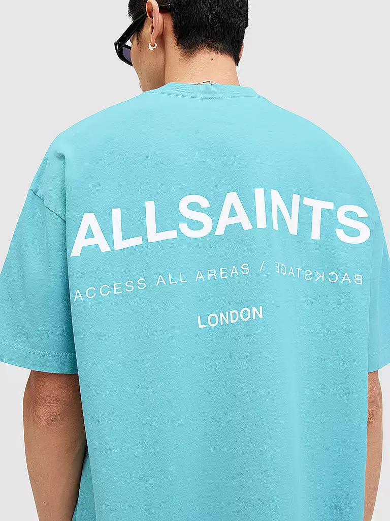 ALLSAINTS T-Shirt ACCESS türkis