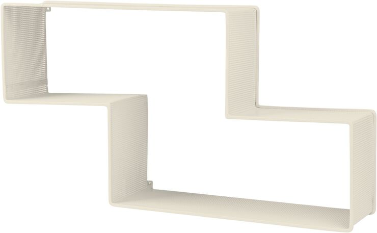 Gubi Dédal Shelf Cream White Semi Matt Hvid