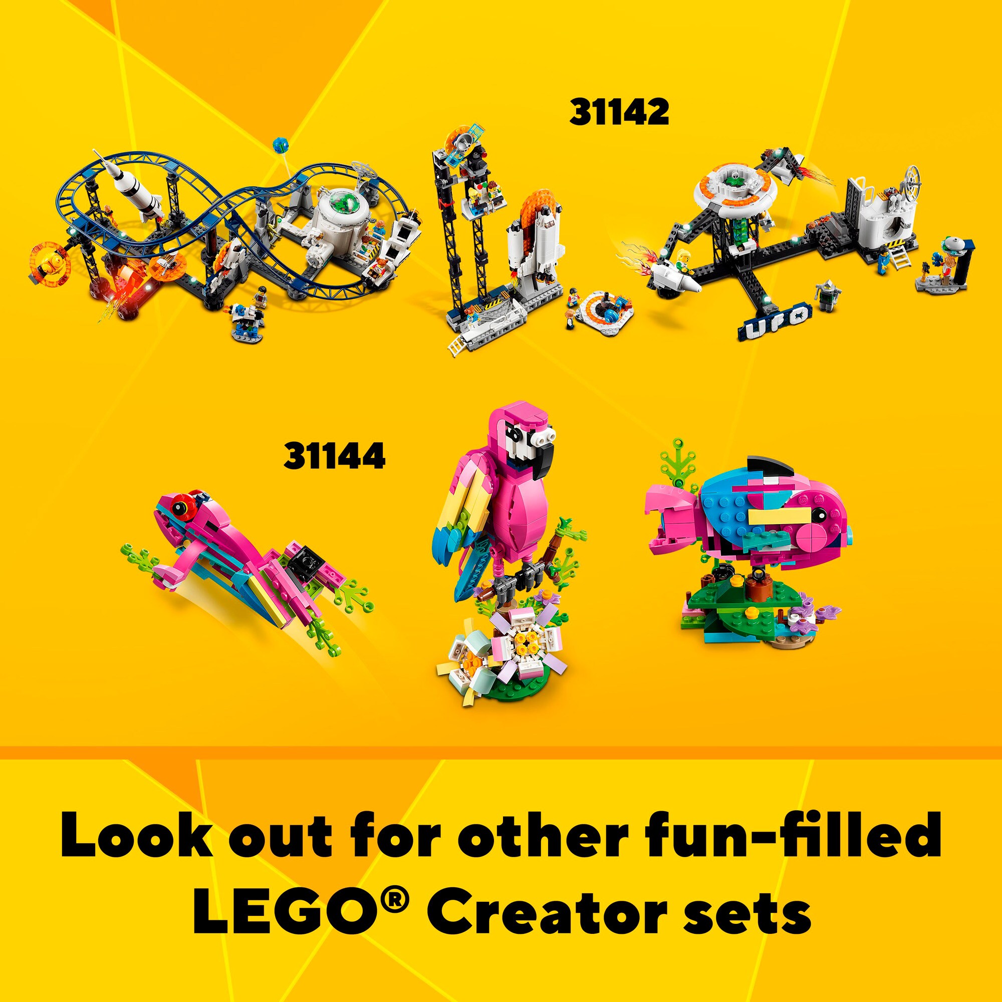 LEGO Konstruktionsspielzeug Creator 3-in-1 Hauptstraße