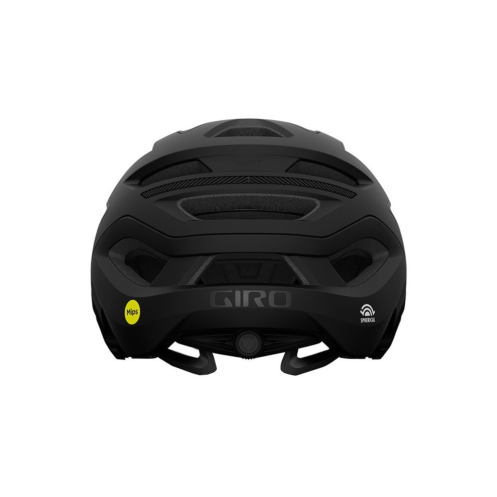 Giro Merit™ Spherical Radhelm matte black gloss black