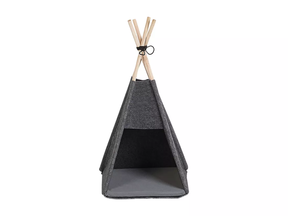 Lit pour animal ULUBEY Filz Gris foncé