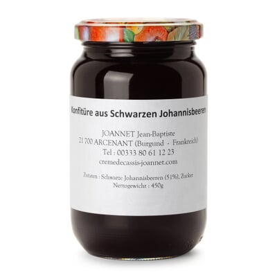 Cassiskonfitüre aus dem Burgund