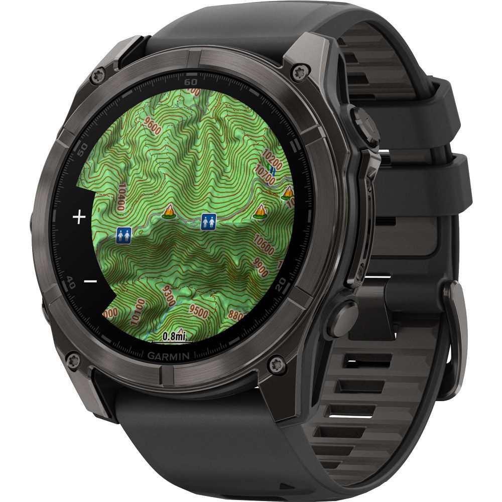 Garmin Fenix® 8 - 51mm Amoled Pulsuhr sapphire schwarz