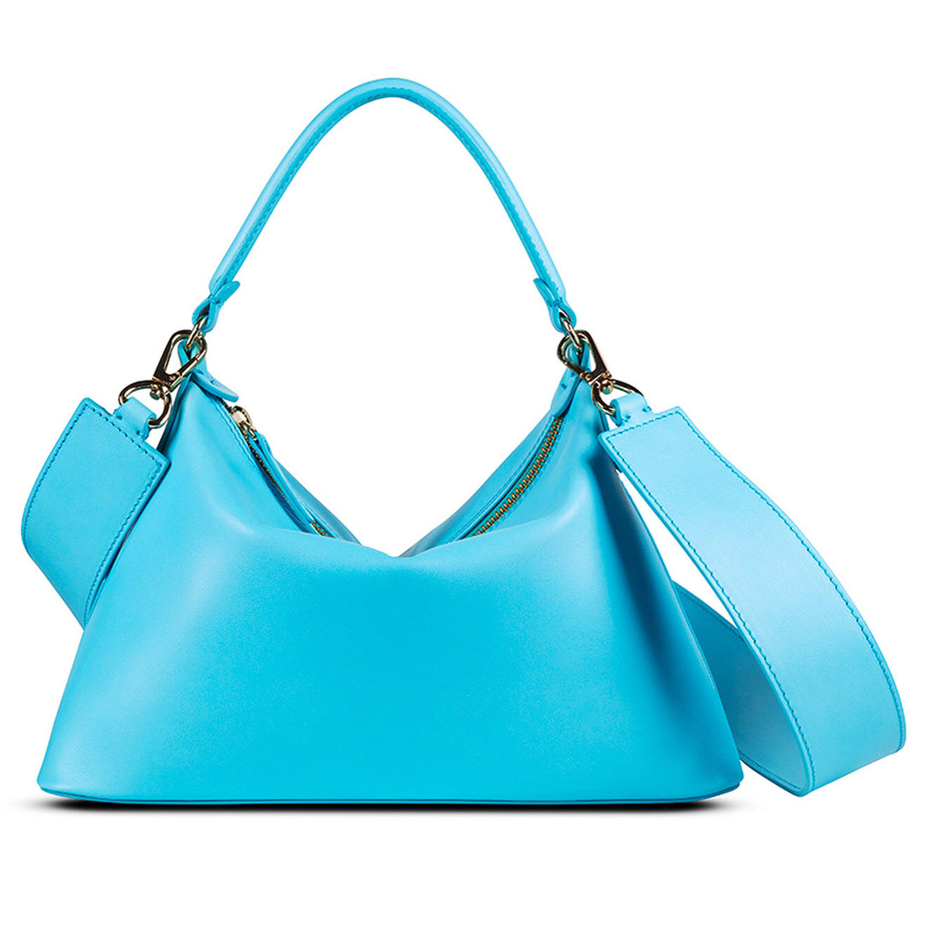 Leonie Hanne x Liu-Jo Sac à main en Cuir Hobo Leonie Hanne X Liu Jo bleu - 26x17x10 cm
