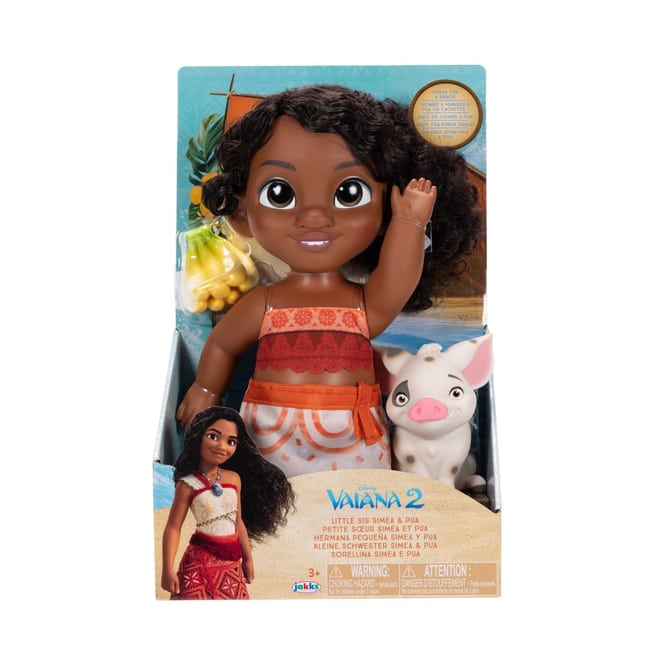 Disney Vaiana 2 - Puppe Simea mit Pua - ca. 27 cm