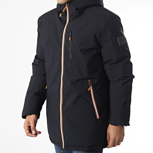 Parka Capuche Cassim Bleu Marine