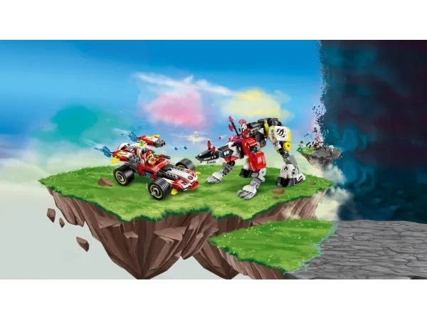 LEGO DREAMZzz 71497 Coopers tiger-mech og Zeros hotrod-bil