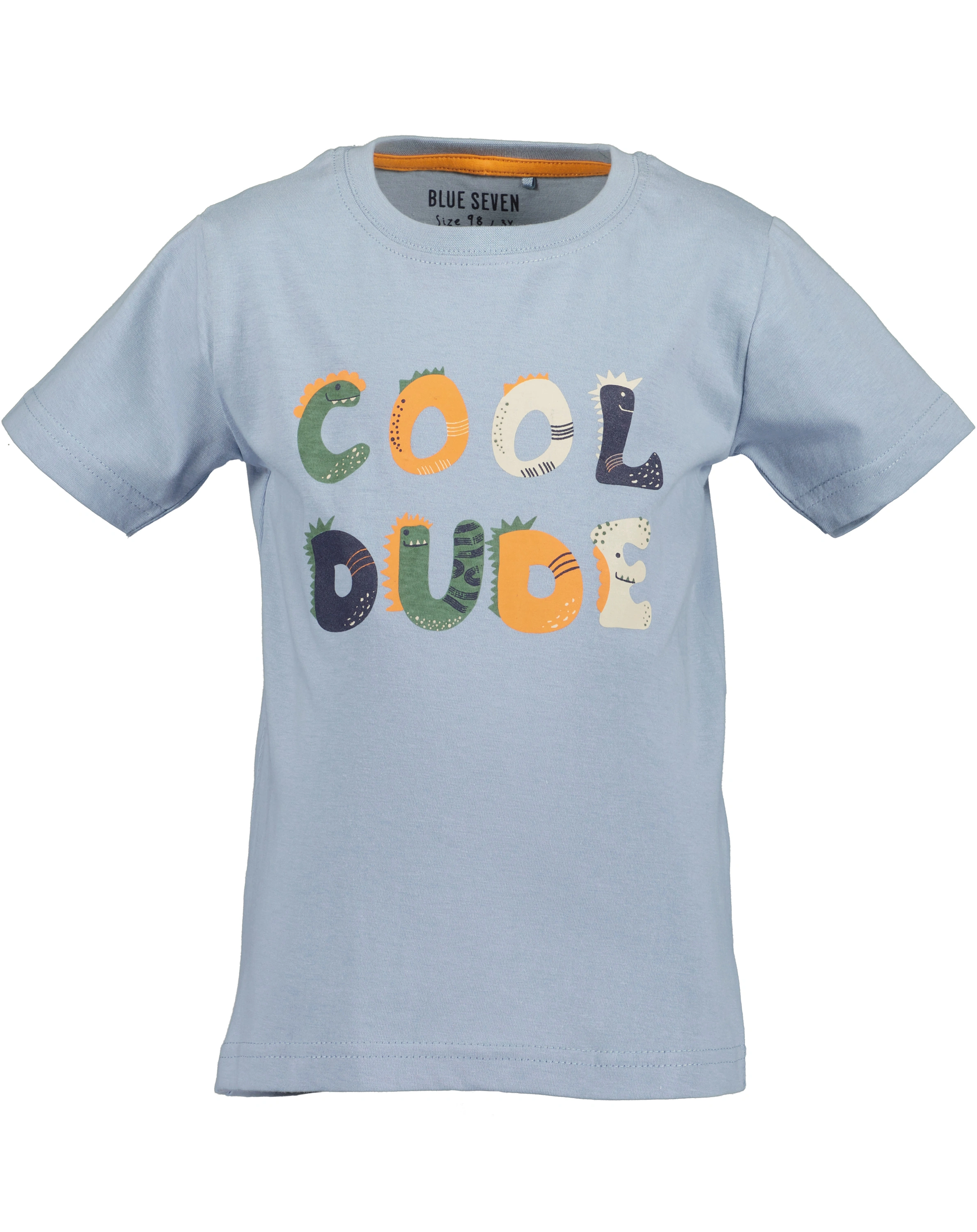 T-Shirt COOL DUDE in mittelblau